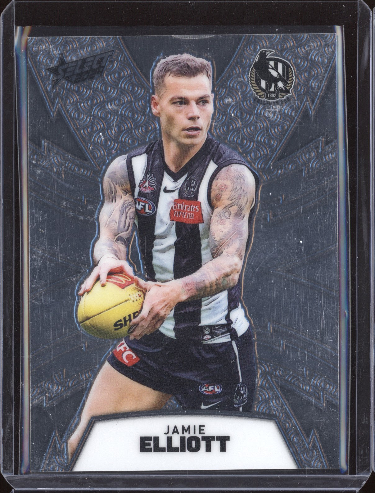 Jamie Elliott 2024 Select Footy Stars LTR35 Luminous Thunderbolt 82/299