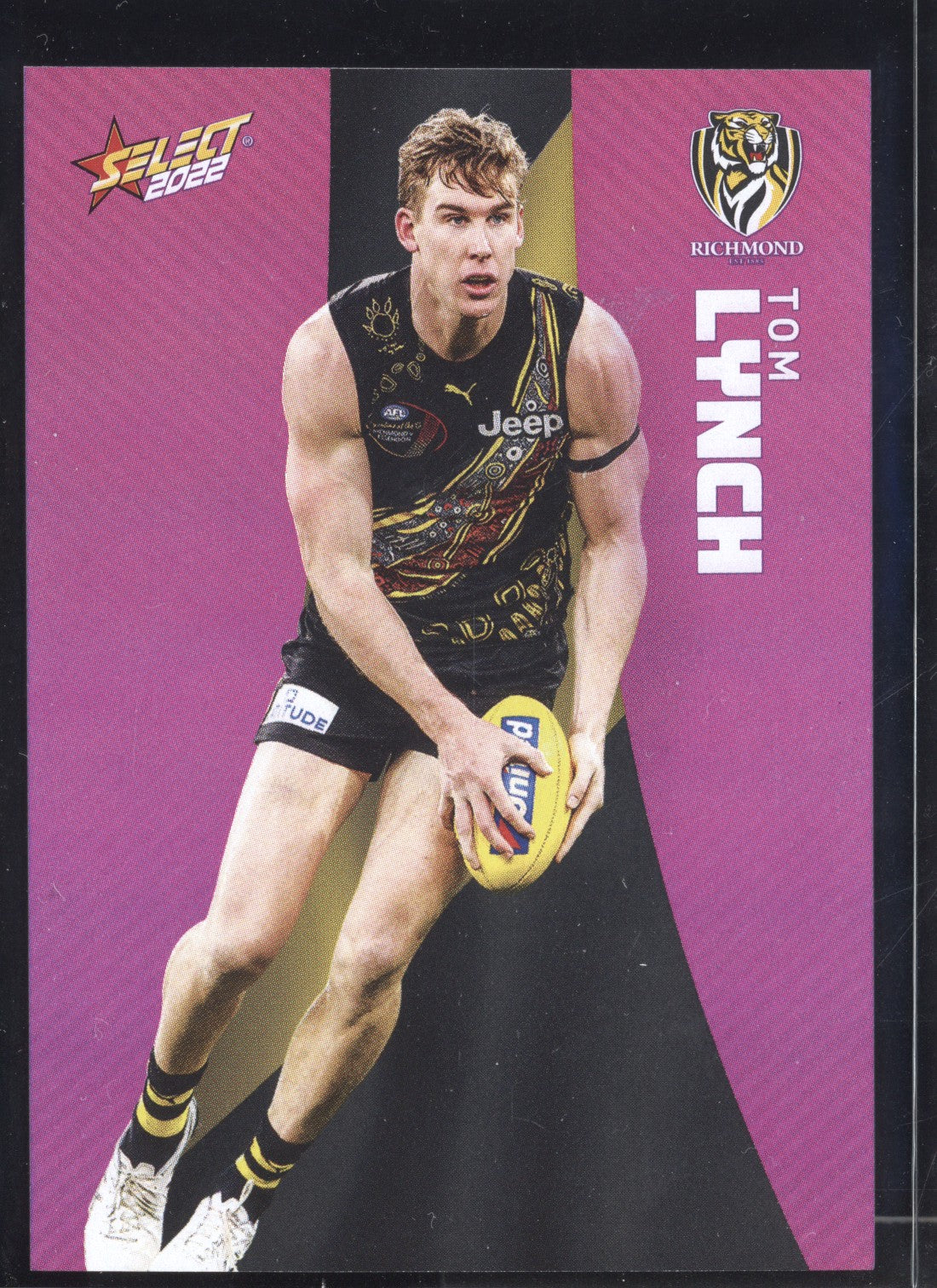 Tom Lynch 2022 Select Footy Stars Common Card - Purple