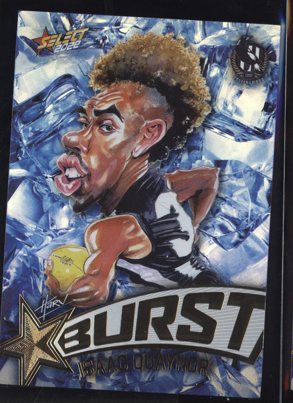 Isaac Quaynor 2022 AFL - Select Footy Stars Starburst Ice