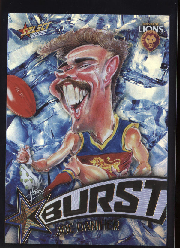 Joe Daniher 2022 AFL - Select Footy Stars Starburst Ice