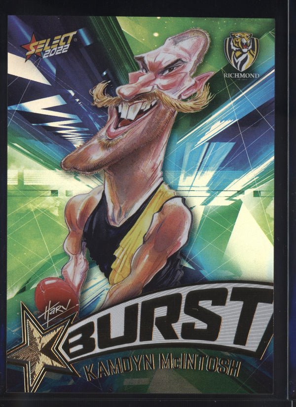 Kamdyn McIntosh 2022 AFL- Select Footy Stars Starburst Paint