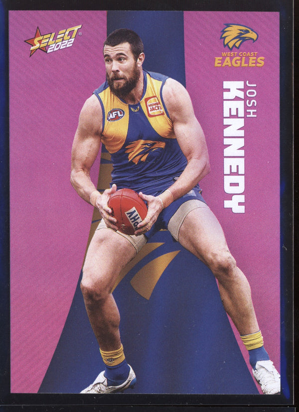 Josh Kennedy 2022 Select Footy Stars Common Card - Purple