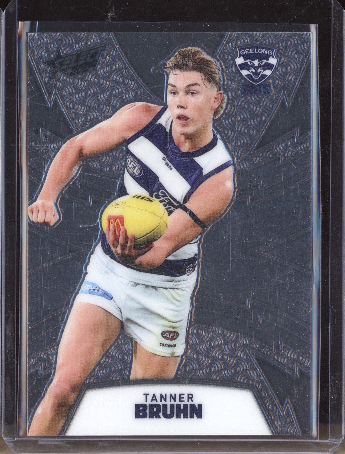 Tanner Bruhn 2024 Select Footy Stars LTR62 Luminous Thunderbolt 210/299