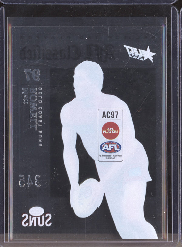 Matt Rowell 2023 Select Footy Stars 97 AFL Classified 345/365