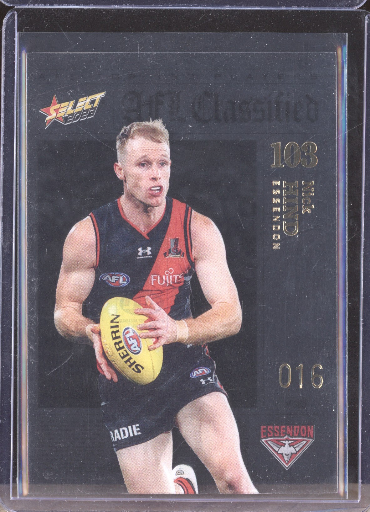 Nick Hind 2023 Select Footy Stars 103 AFL Classified 16/365