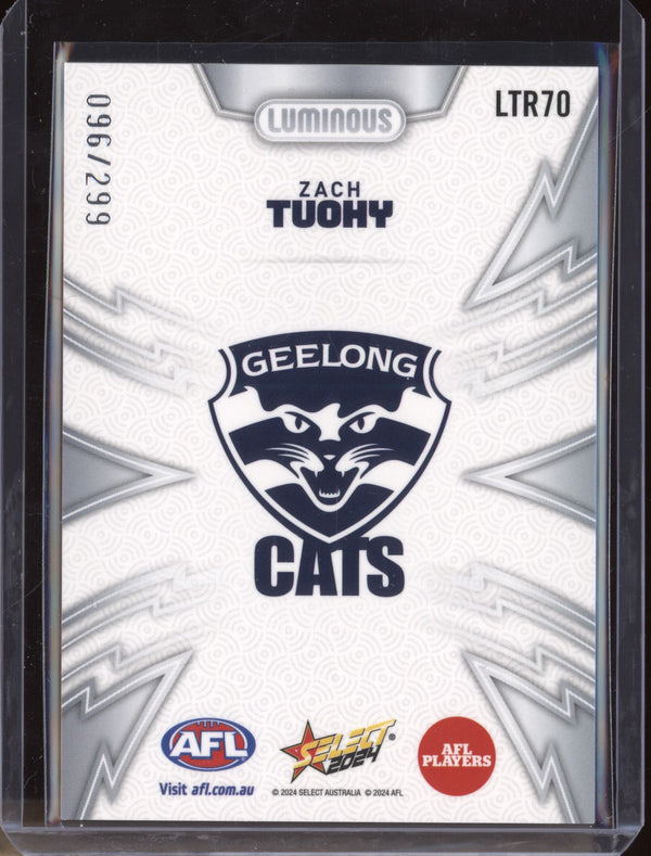 Zach Tuohy 2024 Select Footy Stars LTR70 Luminous Thunderbolt 96/299