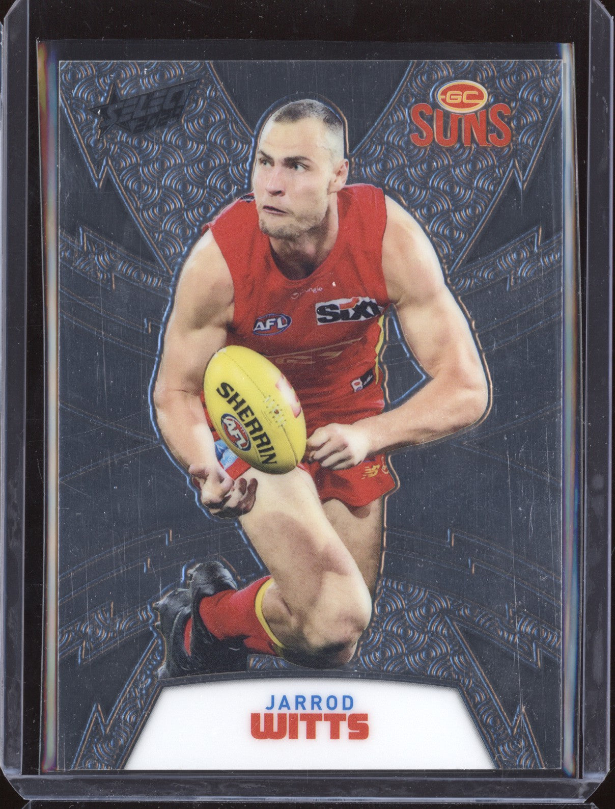 Jarrod Witts 2024 Select Footy Stars LTR90 Luminous Thunderbolt 86/299