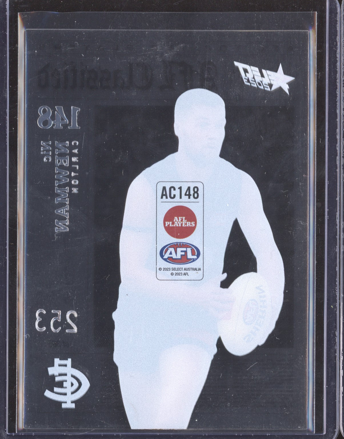 Nic Newman 2023 Select Footy Stars 148 AFL Classified 253/365