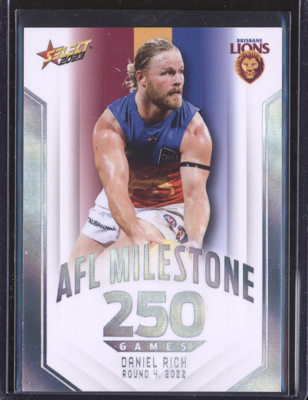 Daniel Rich 2023 Select Footy Stars M62 250 Game AFL Milestone