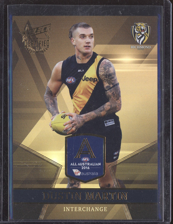 Dustin Martin 2017 Select Certified AA21 All Australian 2016