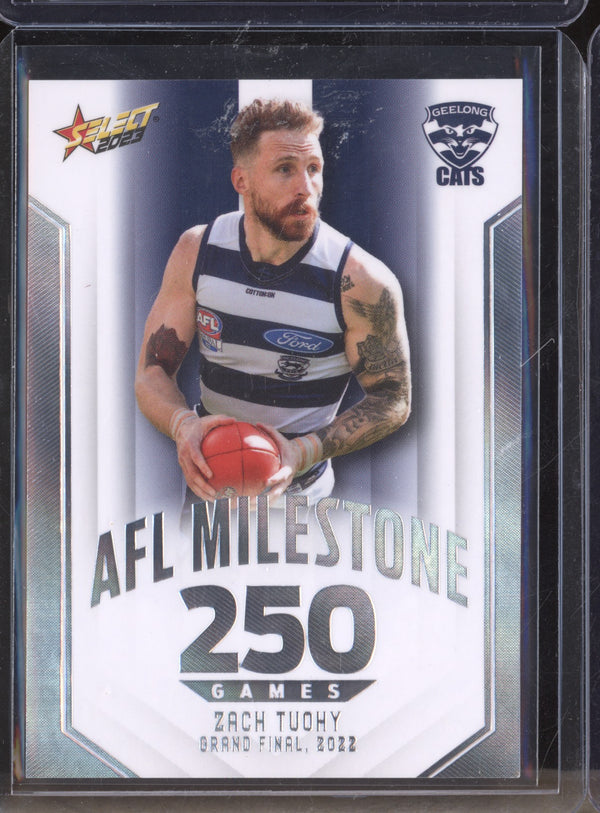 Zach Tuohy 2023 Select Footy Stars MG36 250 Game AFL Milestone