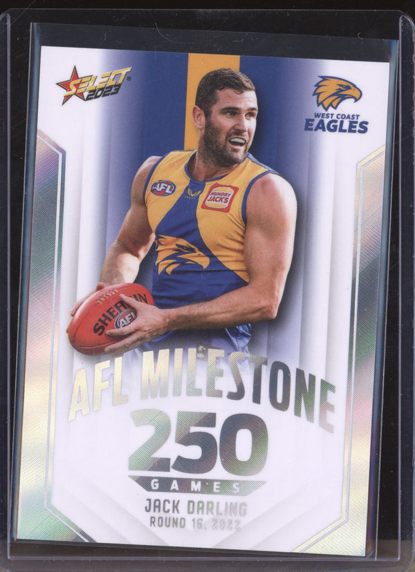 Jack Darling 2023 Select Footy Stars MG86 250 Game AFL Milestone