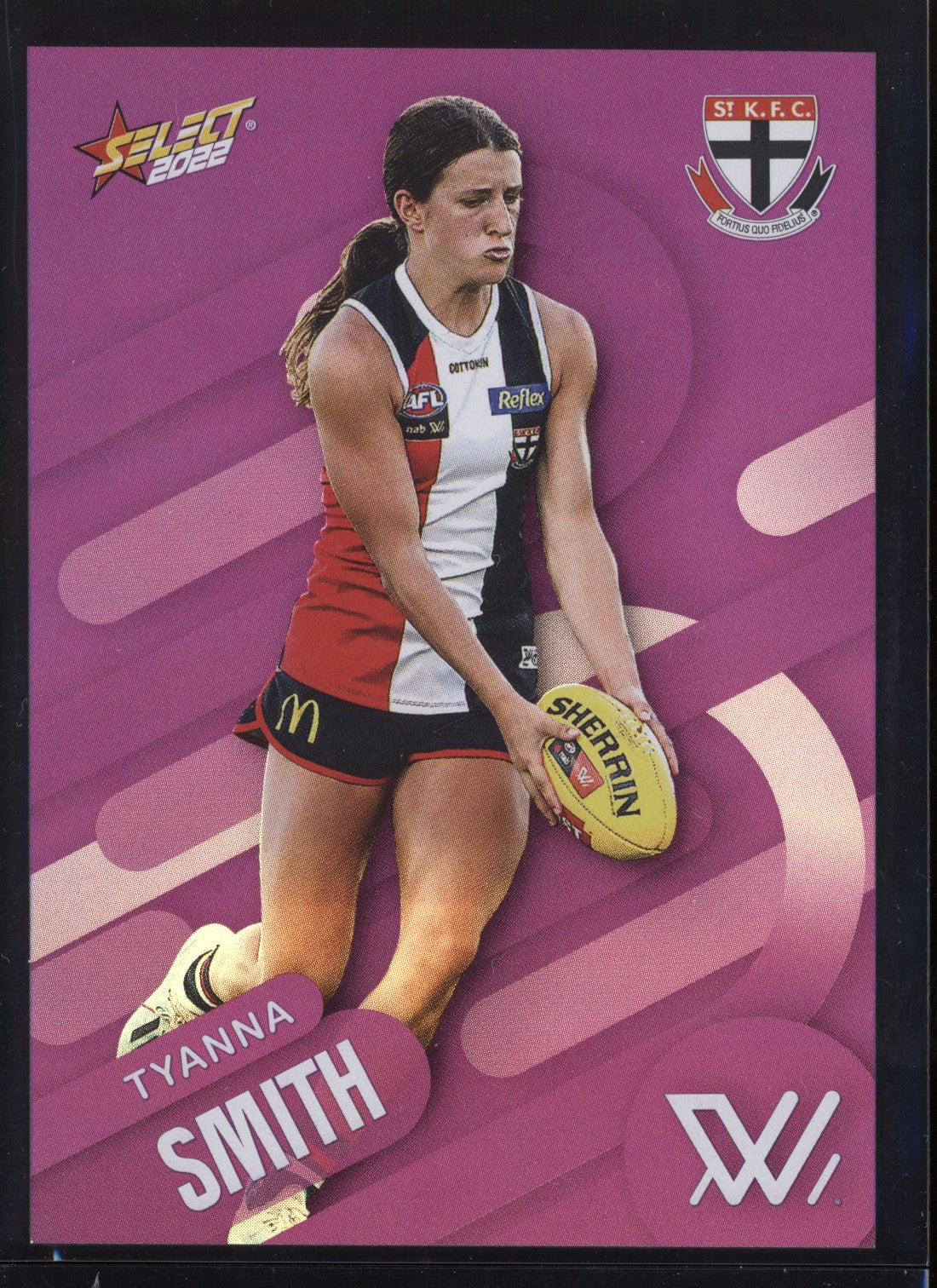 Tyanna Smith 2022 Select Footy Stars Common Card - Purple