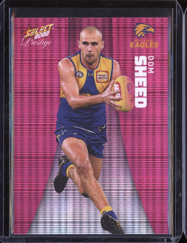 Dom Sheed 2022 Select Prestige  Pink Parallel 103/325