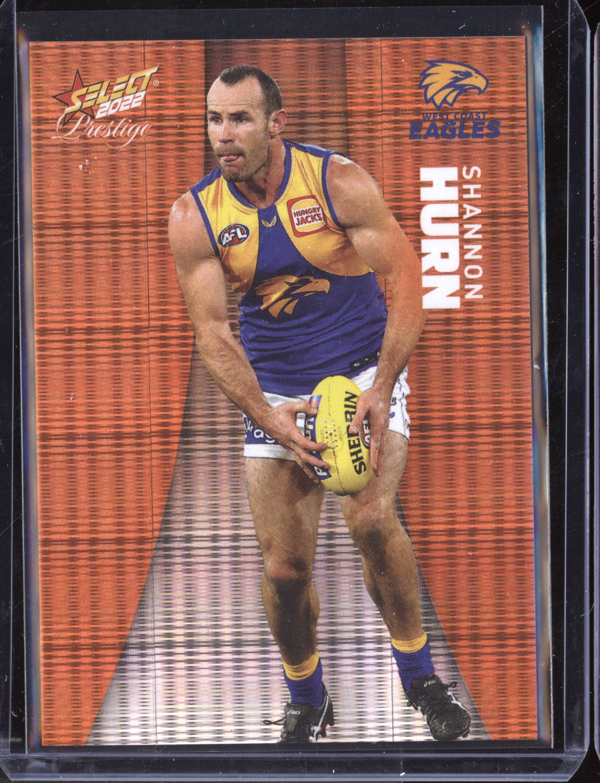 Shannon Hurn 2022 Select Prestige  Orange Parallel 21/210