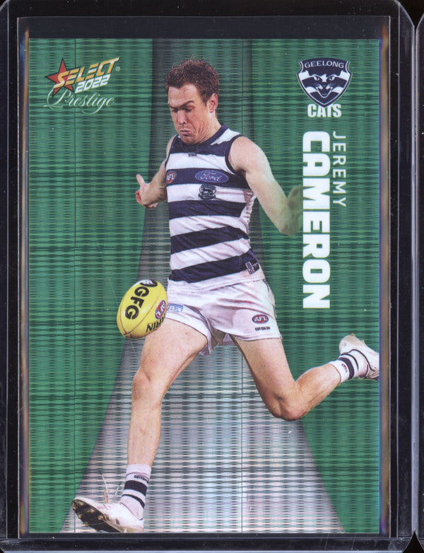 Jeremy Cameron 2022 Select Prestige  Green Parallel 13/60