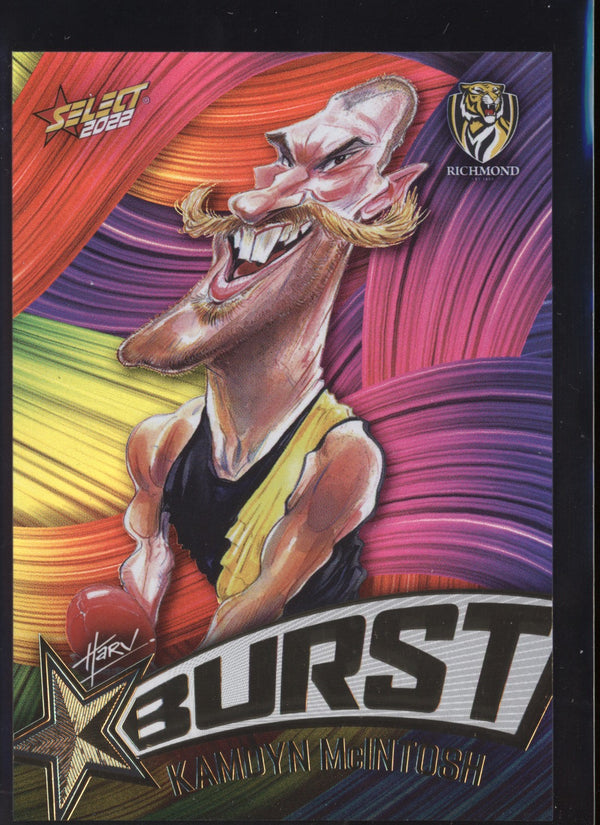 Kamdyn McIntosh 2022 AFL- Select Footy Stars Starburst Paint