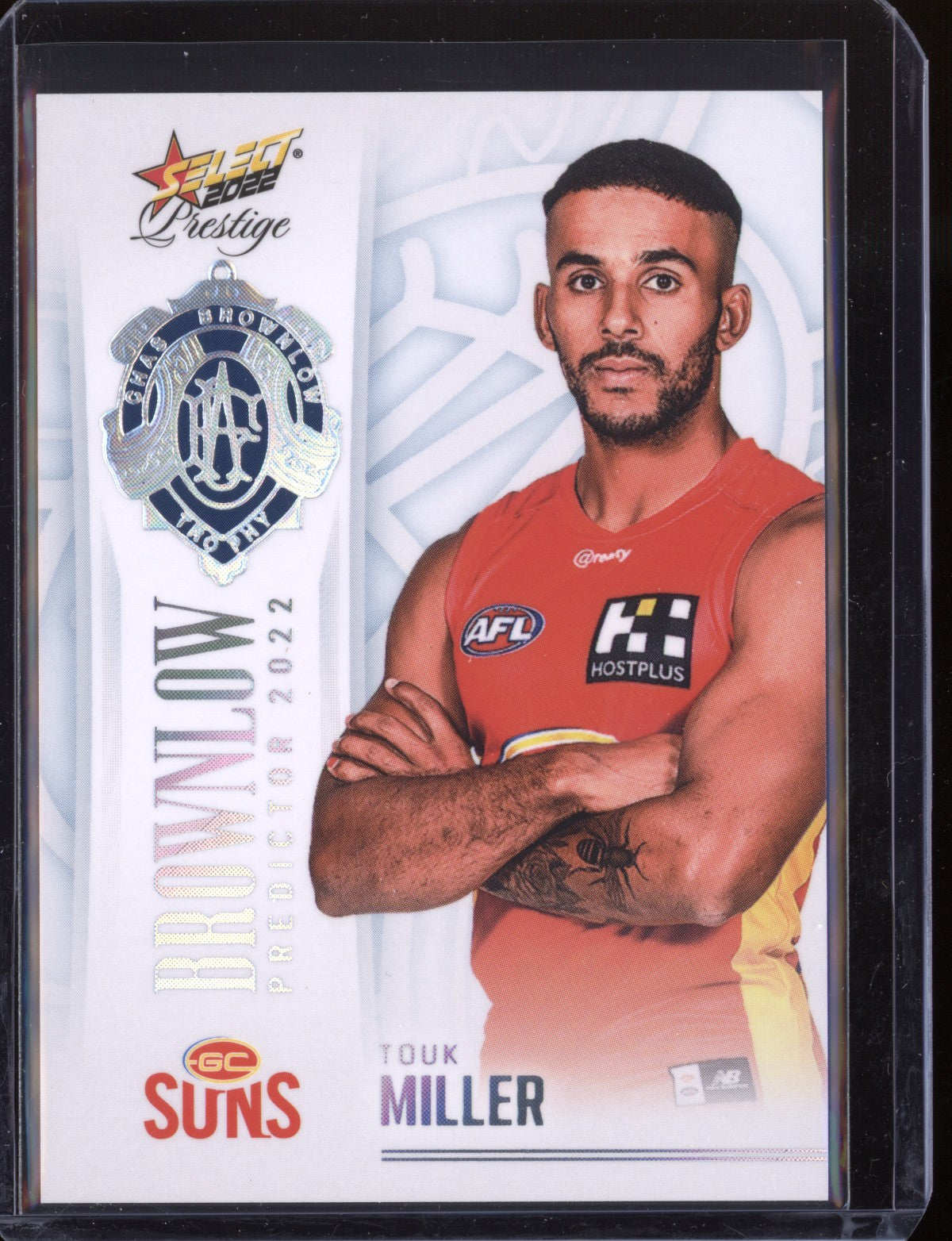 Touk Miller 2022 Select Prestige  Platinum Brownlow 16/60