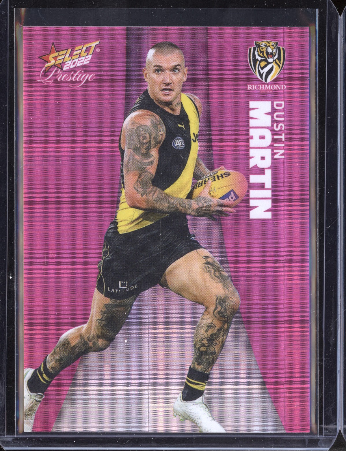 Dustin Martin 2022 Select Prestige  Pink Parallel 199/325