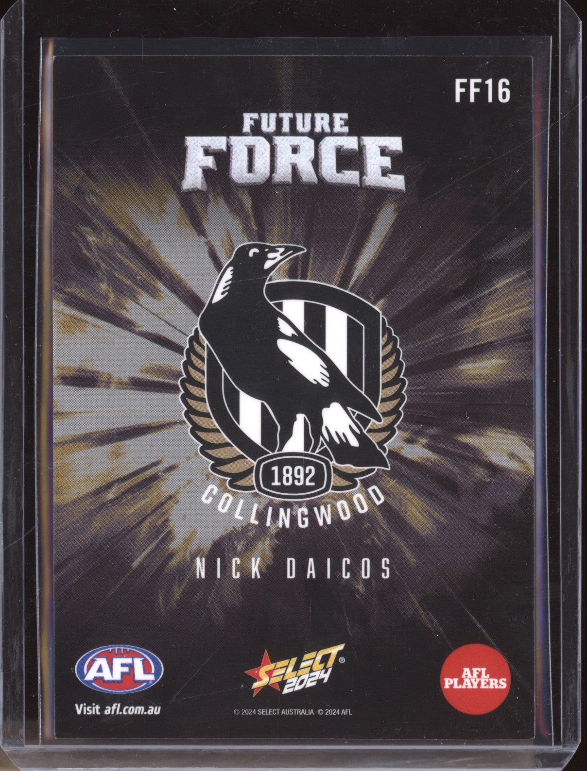 Nick Daicos 2024 Select Footy Stars FF16 Future Force