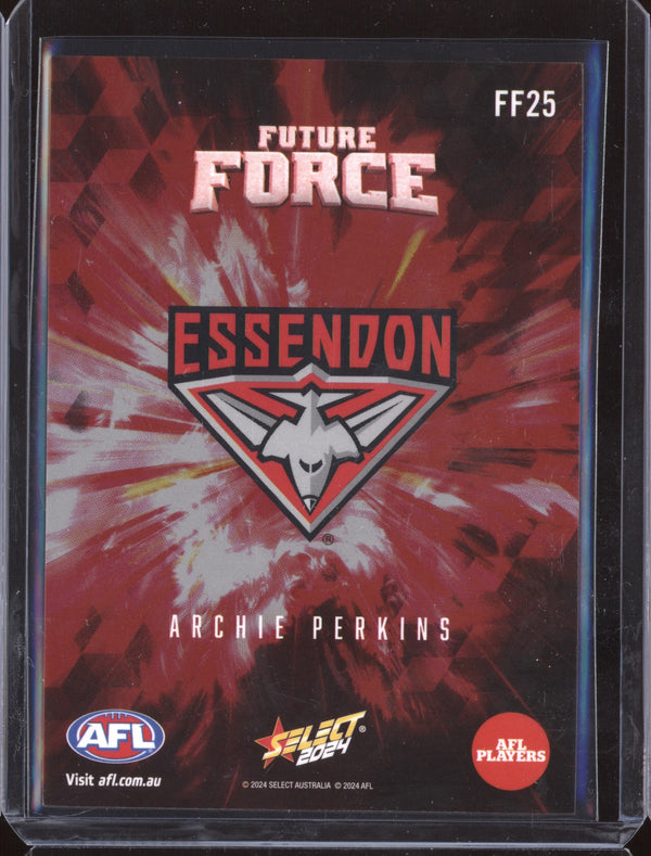 Archie Perkins 2024 Select Footy Stars FF25 Future Force