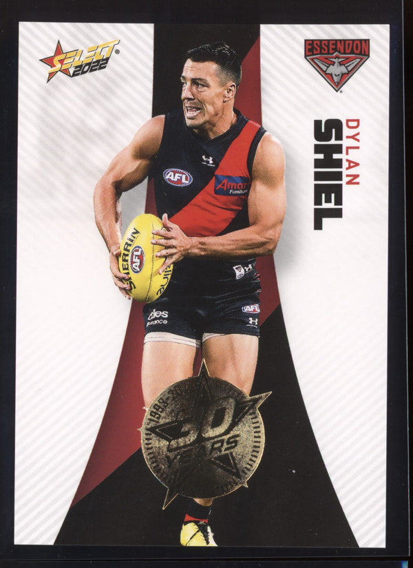 Dylan Shiel 2022 AFL- Select Footy Stars Gold Seal