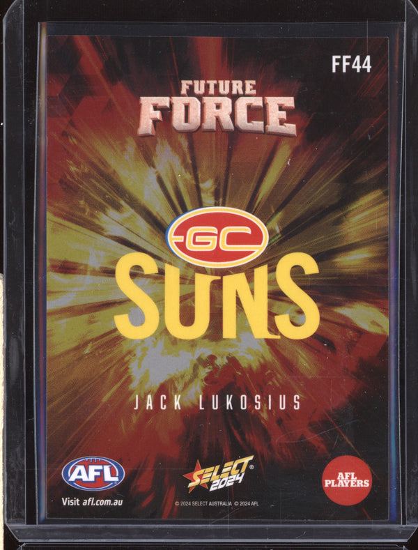 Jack Lukosius 2024 Select Footy Stars FF44 Future Force