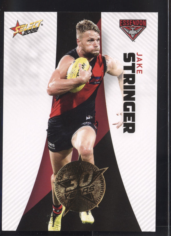 Jake Stringer 2022 AFL- Select Footy Stars Gold Seal