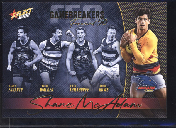 Shane McAdam 2022 Select Footy Stars Gamebreakers