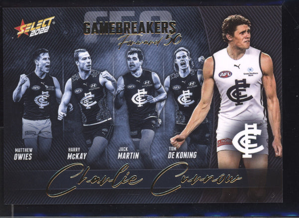 Charlie Curnow 2022 Select Footy Stars Gamebreakers