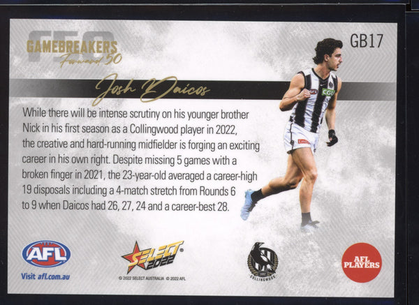 Josh Daicos 2022 Select Footy Stars Gamebreakers