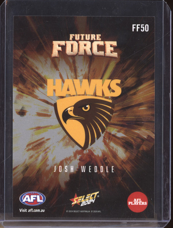 Josh Weddle 2024 Select Footy Stars FF50 Future Force