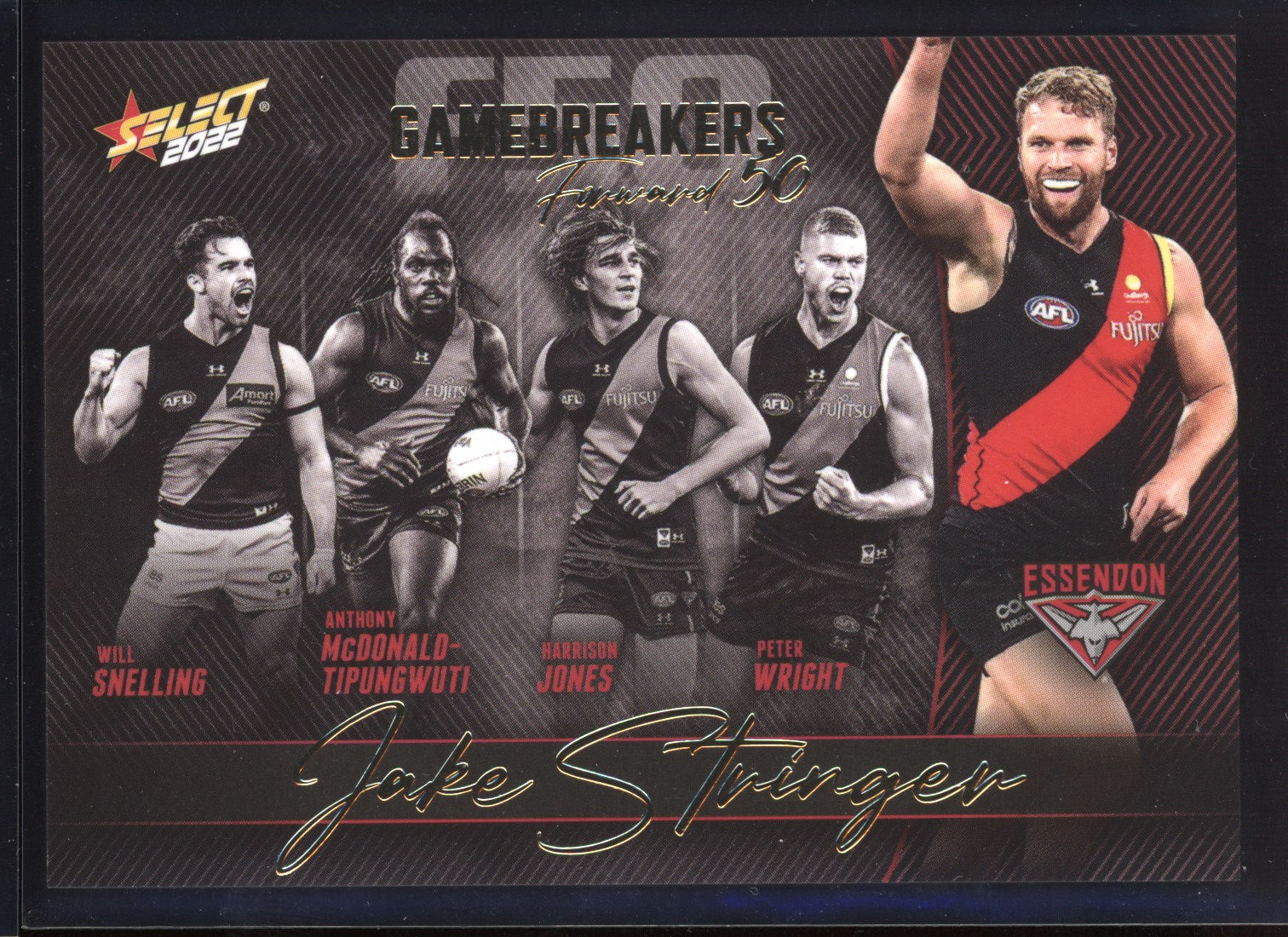 Jake Stringer 2022 Select Footy Stars Gamebreakers