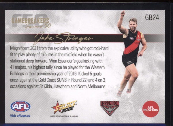 Jake Stringer 2022 Select Footy Stars Gamebreakers