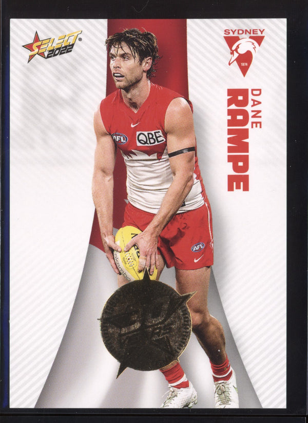 Dane Rampe 2022 AFL- Select Footy Stars Gold Seal