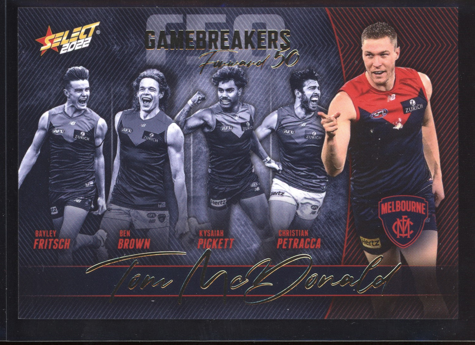 Tom Mcdonald 2022 Select Footy Stars Gamebreakers