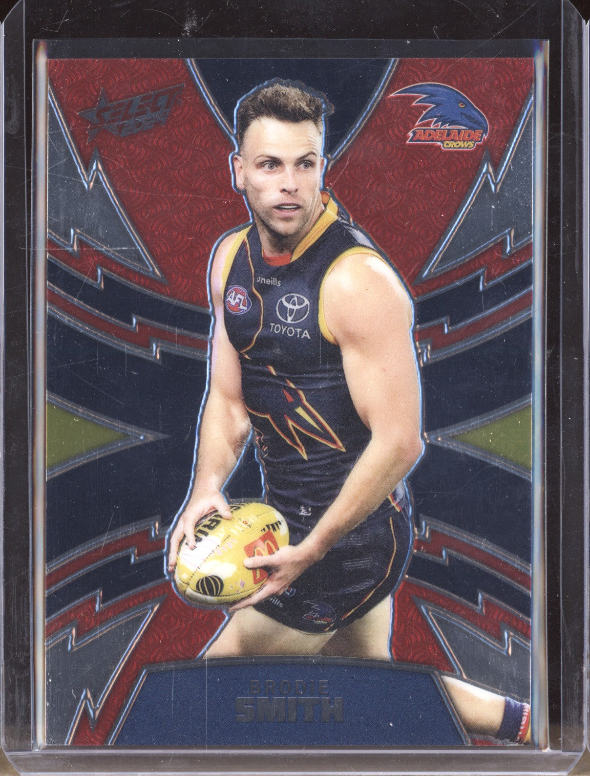 Brodie Smith 2024 Select Footy Stars LT19 Luminous Thunderbolt Low 005/599