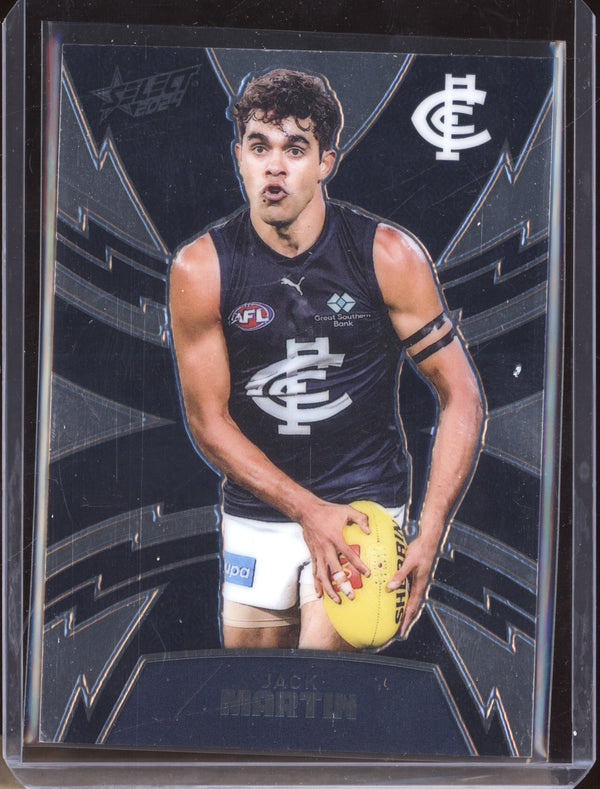 Jack Martin 2024 Select Footy Stars LT55 Luminous Thunderbolt 151/599