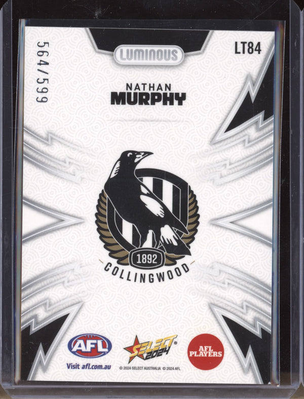 Nathan Murphy 2024 Select Footy Stars LT84 Luminous Thunderbolt 564/599