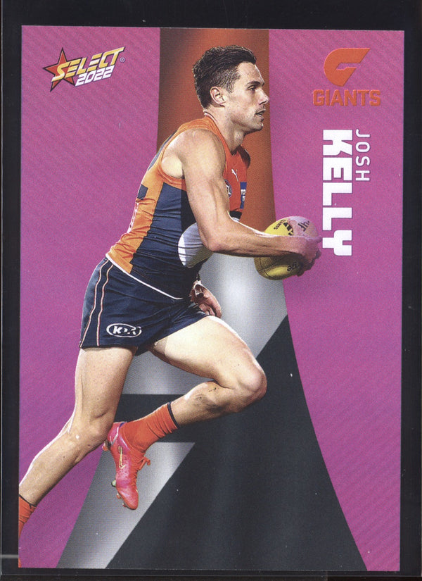 Josh Kelly 2022 AFL- Select Footy Stars Purple Parallel