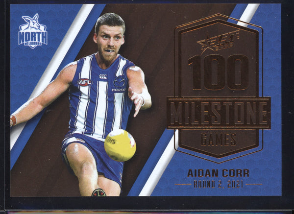 Aidan Corr 2022 Select Footy Stars 100 Game Milestone