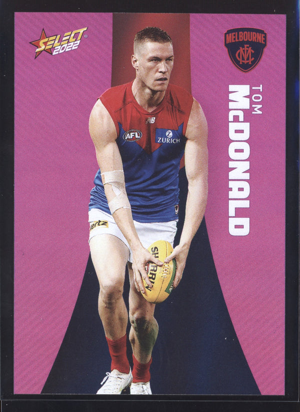 Tom McDonald 2022 AFL- Select Footy Stars Purple Parallel