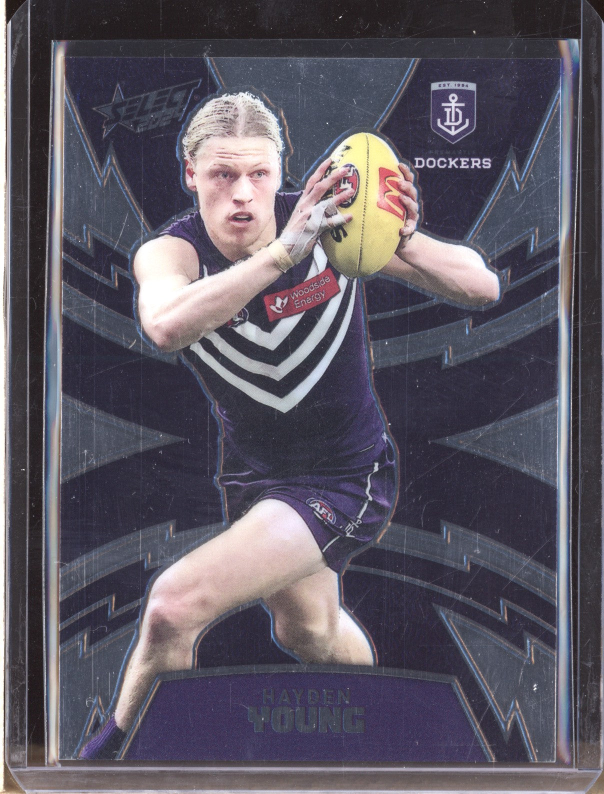 Hayden Young 2024 Select Footy Stars LT132 Luminous Thunderbolt 555/599