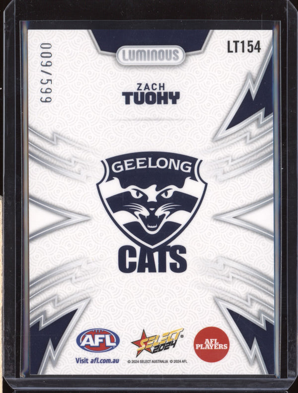 Zach Tuohy 2024 Select Footy Stars LT154 Luminous Thunderbolt Low 009/599