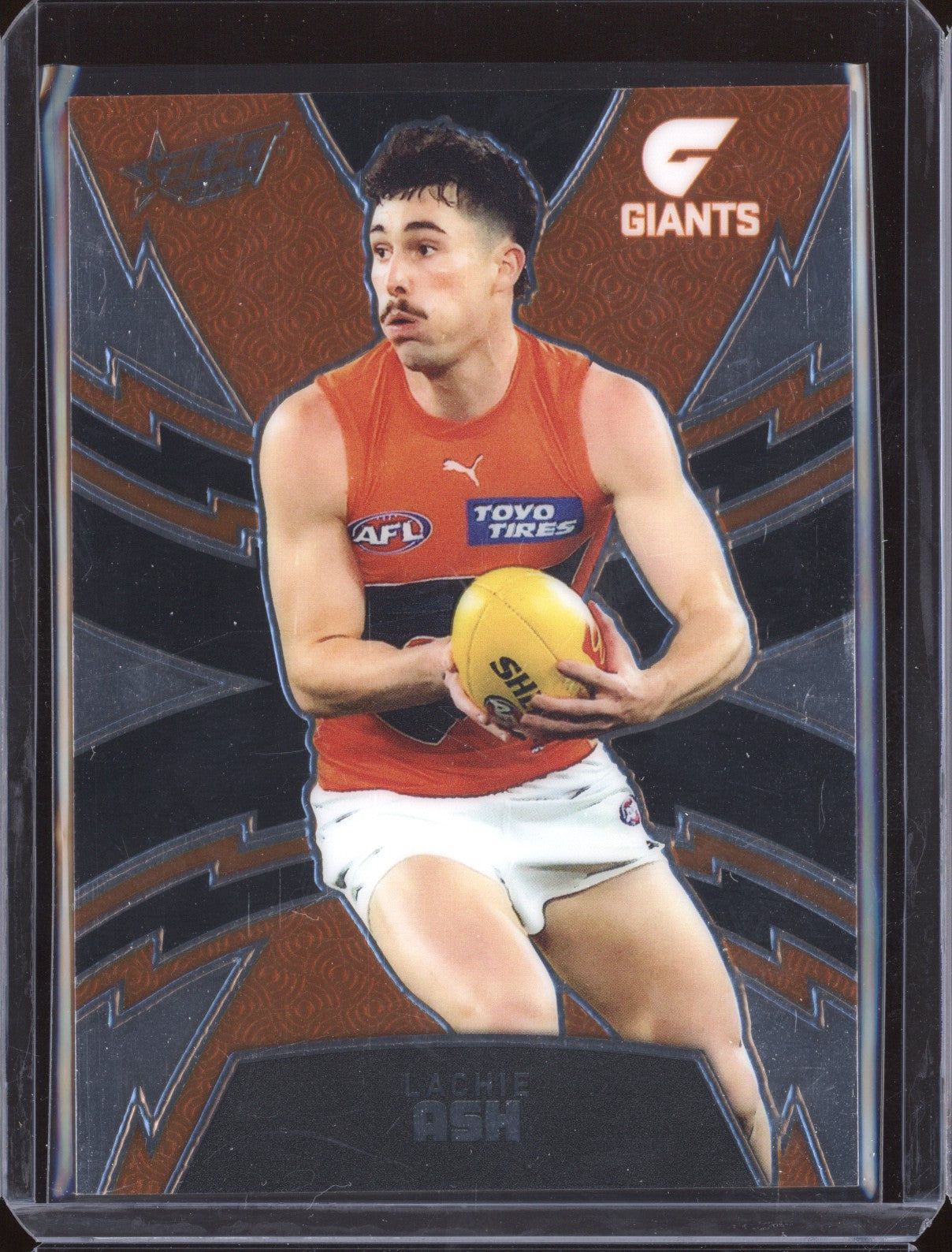 Lachie Ash 2024 Select Footy Stars LT155 Luminous Thunderbolt 268/599