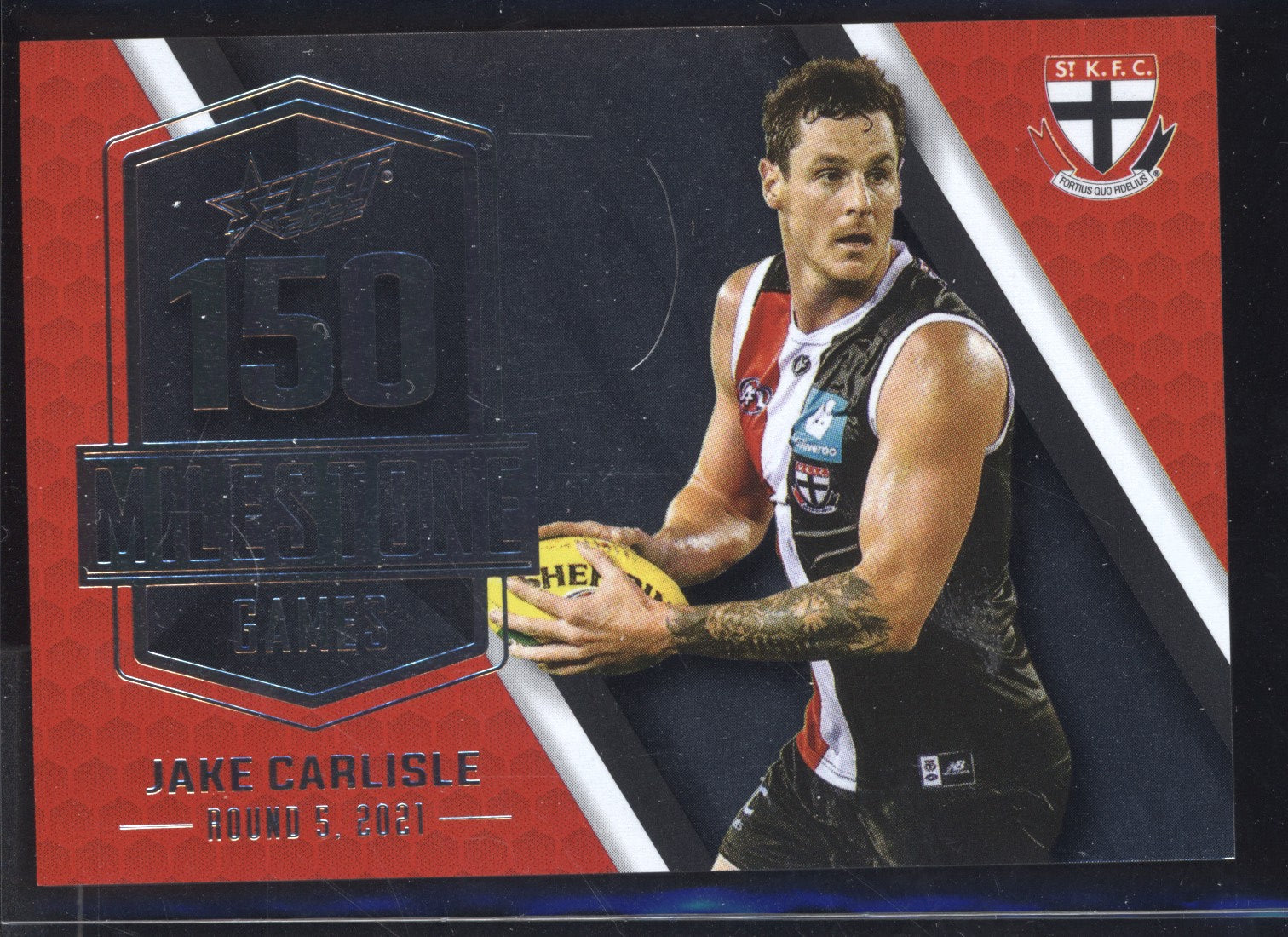 Jake Carlisle 2022 Select Footy Stars 150 Game Milestone