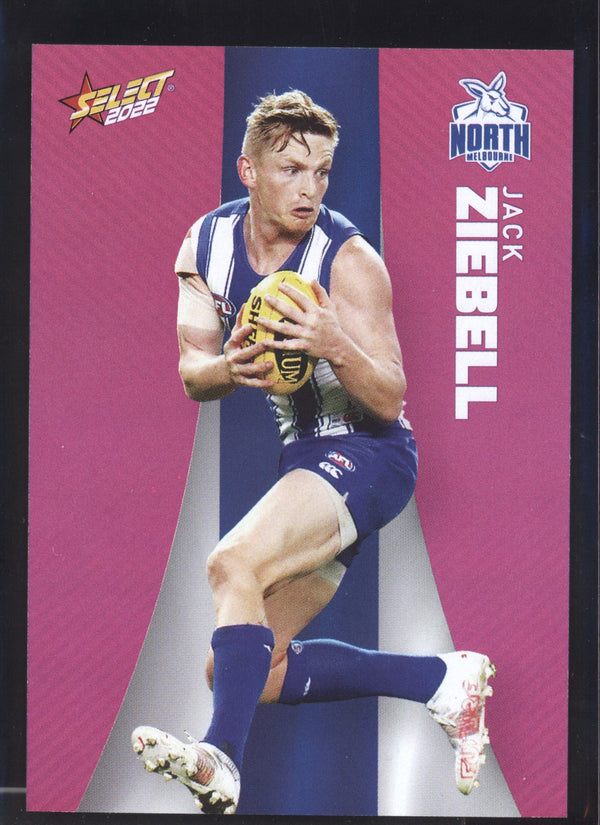 Jack Ziebell 2022 AFL- Select Footy Stars Purple Parallel