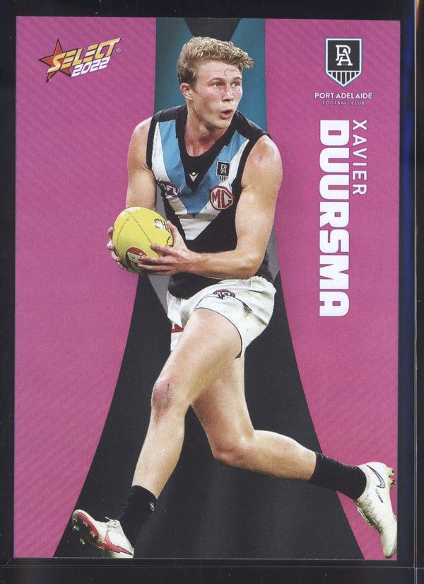 Xavier Duursma 2022 AFL- Select Footy Stars Purple Parallel