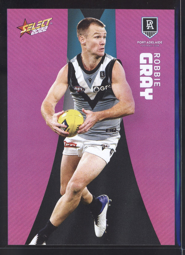 Robbie Gray 2022 AFL- Select Footy Stars Purple Parallel