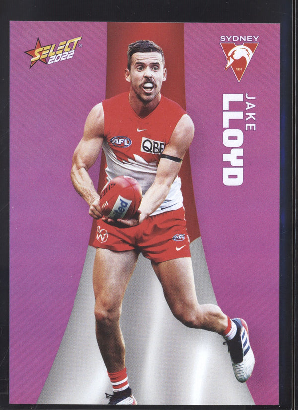 Jake Lloyd 2022 AFL- Select Footy Stars Purple Parallel